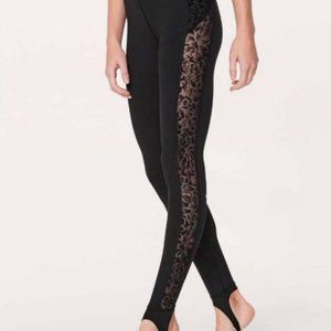 Lululemon floral lace leggings